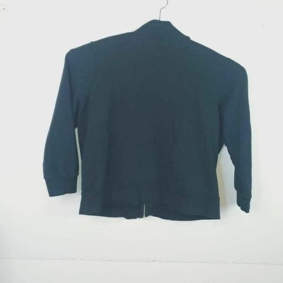 Jones New York Womens Jacket Coat Black Waist Length Zip Up Pockets Plus 2XL - Picture 2 of 7